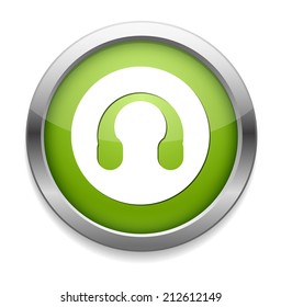 customer service button