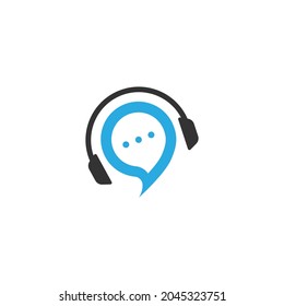 Customer service, Call center, Hotline icon logo design. Customer support, Consultation, telemarketing, consultant, call service logo design.