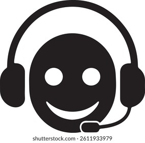 customer service contact icon sign vector