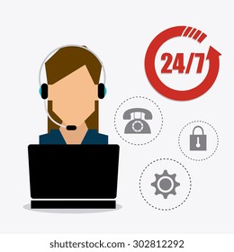 Customer service design, vector illustration eps 10. Customer service design, vector illustration eps 10.