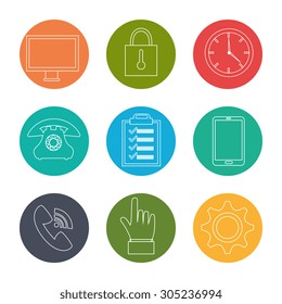 Customer service design, vector illustration eps 10.