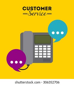 customer service design, vector illustration eps10 graphic 