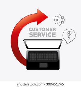 Customer service design, vector illustration eps 10. Customer service design, vector illustration eps 10.