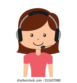 customer service design, vector illustration eps10 graphic 