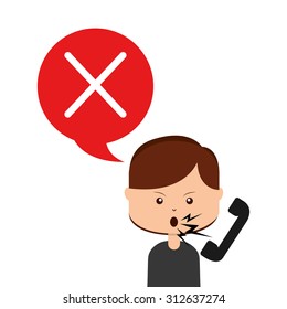 customer service design, vector illustration eps10 graphic 