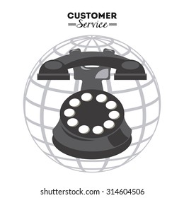 customer service design, vector illustration eps10 graphic 