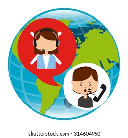 customer service design, vector illustration eps10 graphic 
