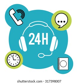 customer service design, vector illustration eps10 graphic 