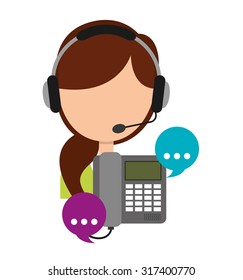 customer service design, vector illustration eps10 graphic 