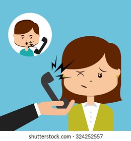 customer service design, vector illustration eps10 graphic 
