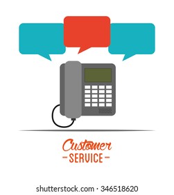 customer service design, vector illustration eps10 graphic 