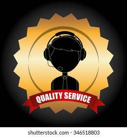 customer service design, vector illustration eps10 graphic 
