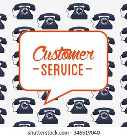 customer service design, vector illustration eps10 graphic 