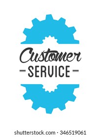 customer service design, vector illustration eps10 graphic 