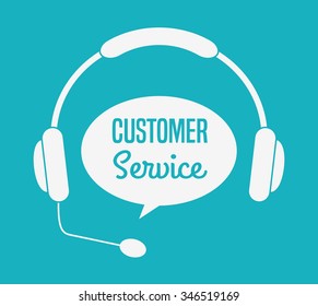 customer service design, vector illustration eps10 graphic 