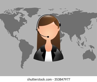 customer service design, vector illustration eps10 graphic 