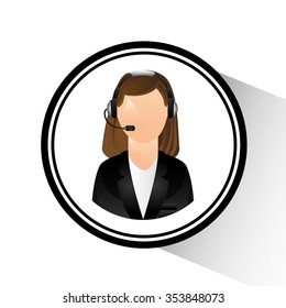 customer service design, vector illustration eps10 graphic 