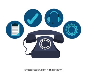 customer service design, vector illustration eps10 graphic 