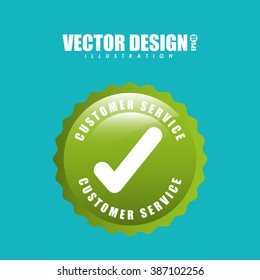 customer service design, vector illustration eps10 graphic 