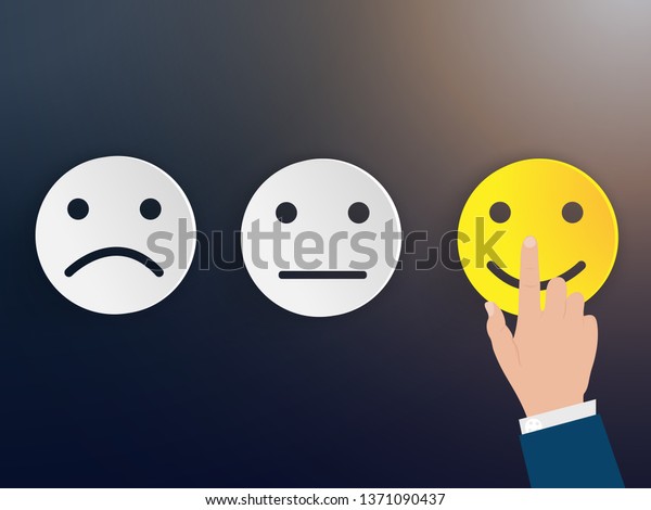 Customer Service Evaluation Satisfaction Survey Concepts Stock Vector ...