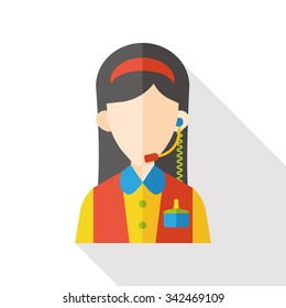 Customer Service flat icon