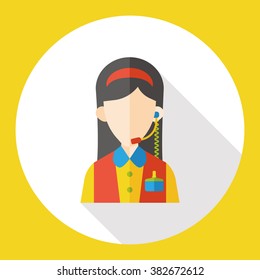 Customer Service flat icon
