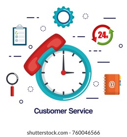 customer service flat settings