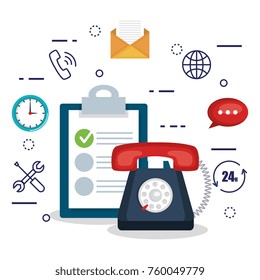 customer service flat settings