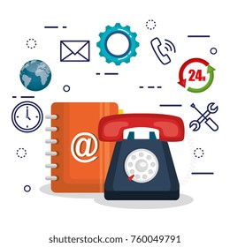 customer service flat settings