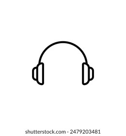 Customer Service Headset Icon Ideal for Support and Call Centers