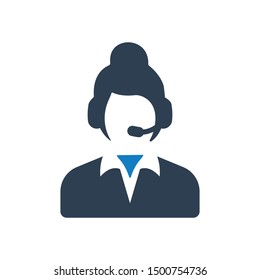 Customer Service Icon, Customer care, call center icon