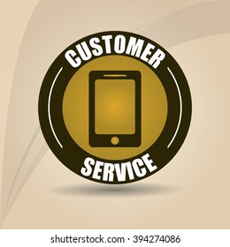 customer service icon design