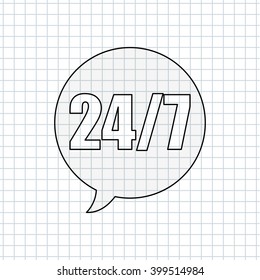 customer service icon  design 