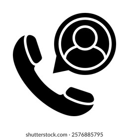Customer Service Icon Element For Design