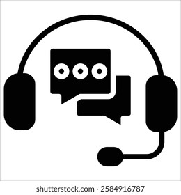 Customer Service Icon Element For Design