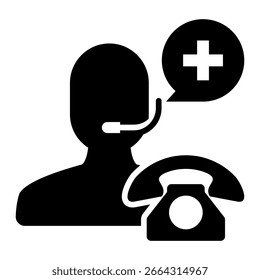 Elemento de icono de Servicio al cliente para el diseño