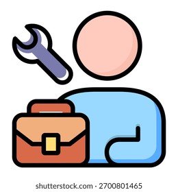 Customer Service Icon Element For Design