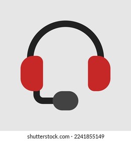 Customer service icon in flat style, use for website mobile app presentation