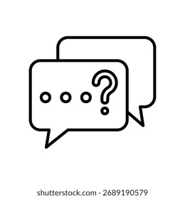 Icono de Servicio al cliente con ayuda vía chat