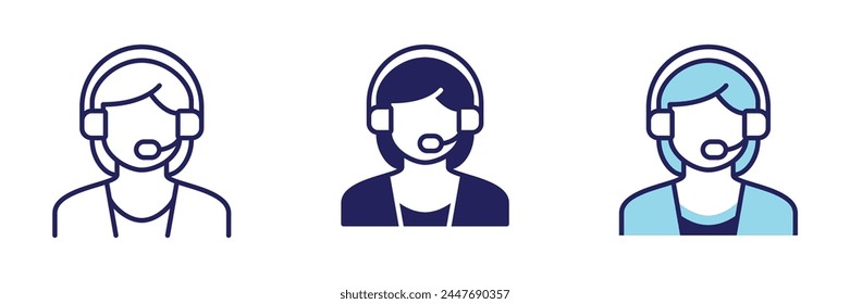 Customer Service Icon - Navigation Set