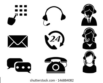 Customer Service Icon Set 