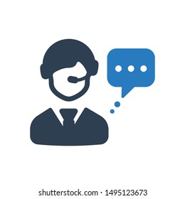 Customer Service Icon, Customer support, call center icon, Customer care, call center icon