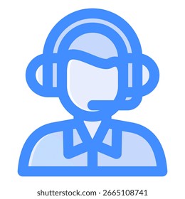 Symbol für den Kundendienst. Vektorgrafik.
