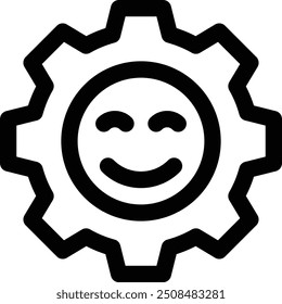customer service icon. Thin Linear Style Design Isolated On White Background