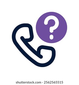 customer service icon. vector dual tone icon for your website, mobile, presentation, and logo design.