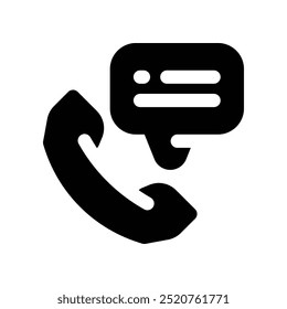 customer service icon. vector glyph icon for your website, mobile, presentation, and logo design.