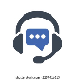 Customer service icon, Vector Graphics