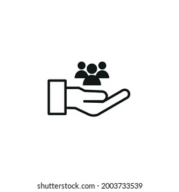 
customer service icon vector illustration. flat design