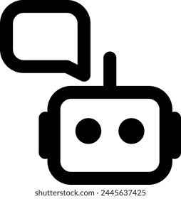 Elemento de activo de Ilustración vectorial de icono de Servicio al cliente