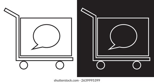 Customer service icon . Vector illustration. EPS 10 AI